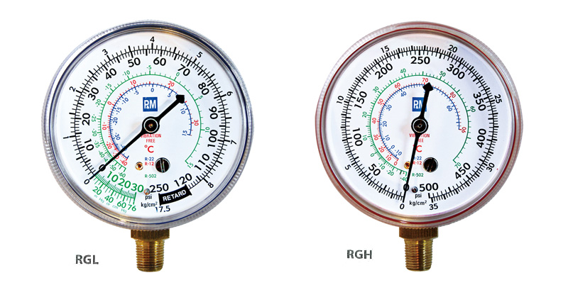 P&M 1/8" NPT bottom connection - Model RGL in Dubai UAE