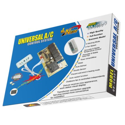 QD-U03C  Universal Air Conditioner PCB Board with AC Remote Control System in Dubai UAE