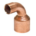5/8" x 1/2" Copper 90° Long Turn Elbow in Dubai UAE