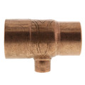 1-1/2" x 1-1/4" x 1/2" CxCxC Reducing Tee in Dubai UAE