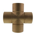 1-1/4" Cast Brass Cross (Lead Free) in Dubai UAE