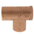 1" x 3/4" x 1" CxFxC Tee (Lead Free) in Dubai UAE