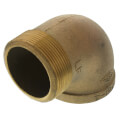 2" Brass 90 Deg Street Elbow, Lead Free (Threaded) in Dubai UAE