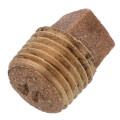 1/4" Brass Plug, Cored (Lead Free) in Dubai UAE