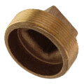 2" Brass Plug, Cored (Lead Free) in Dubai UAE