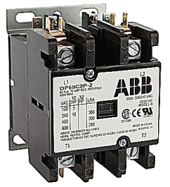 ABB, DP60C2P-4, 2 Pole, 60 Amps, 480VAC Coil, Definite Purpose Contactor in Dubai UAE