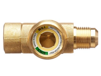 Castel Liquid/Moist Indicator 1/2" Flare Male & Female 3950-44 in Dubai UAE