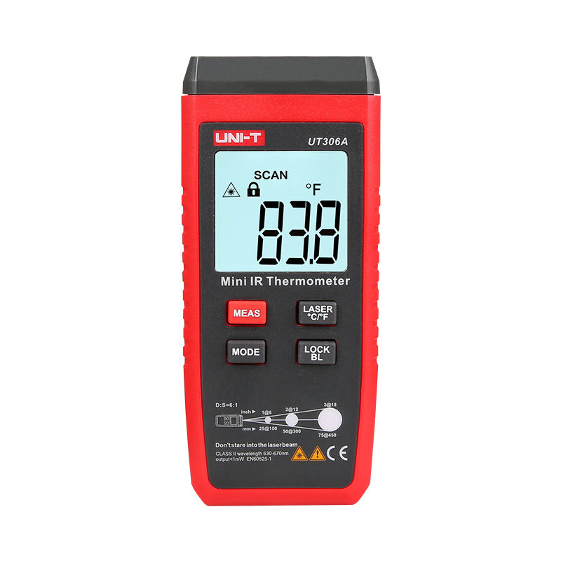 UT306A Mini Infrared Thermometer - UNI-T Meters | Test & Measurement Tools and Solutions in Dubai UAE