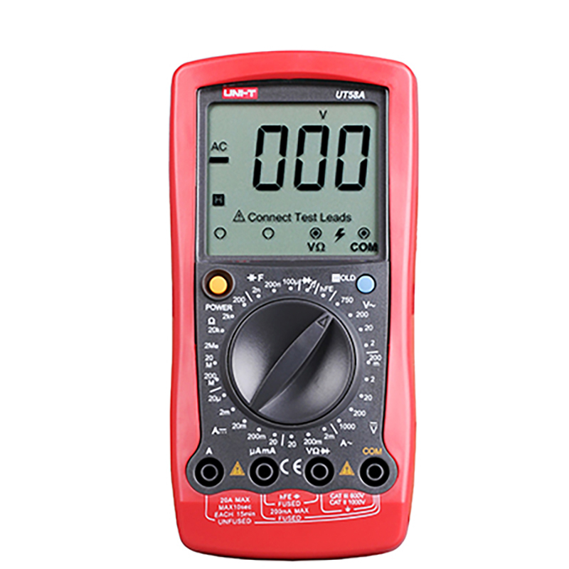 UT58 Series General Digital Multimeters - UNI-T Meters | Test & Measurement Tools and Solutions in Dubai UAE