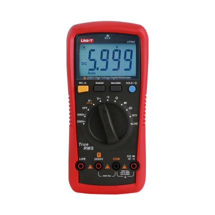 UT892 2000V AC/DC High Voltage Digital Multimeter - UNI-T Meters | Test & Measurement Tools and Solutions in Dubai UAE